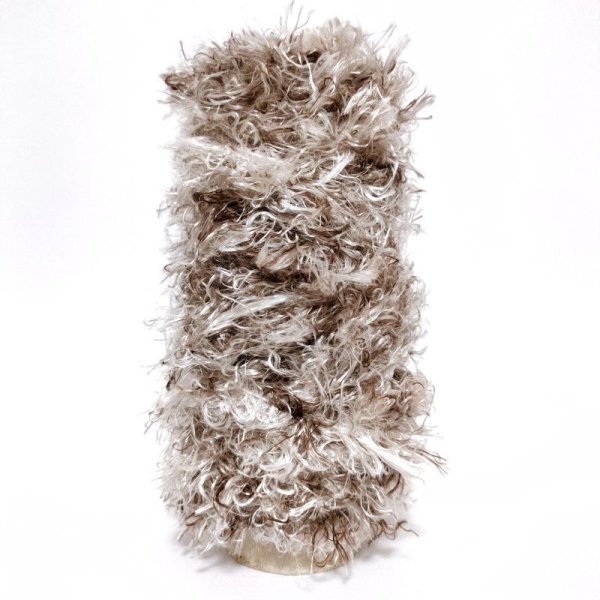 画像1: mix brown feather【100g・コーン巻】 (1)