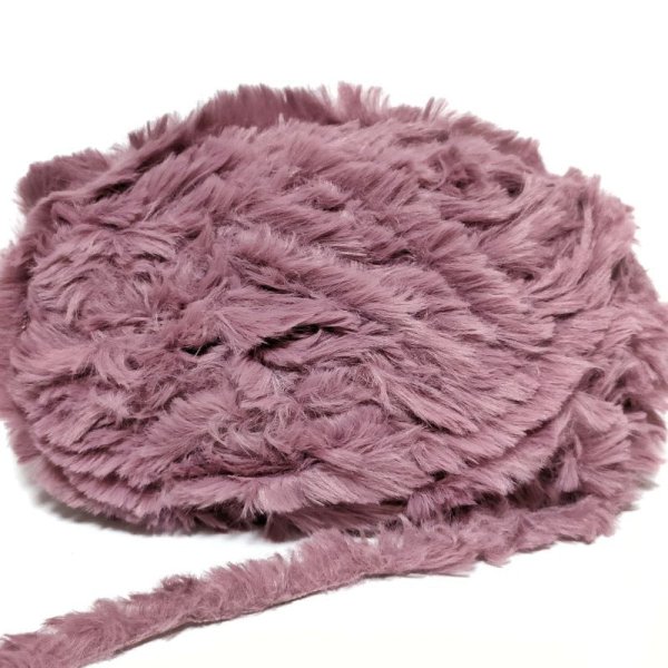 画像1: MINK touch fur(dusty pink)  100g (1)