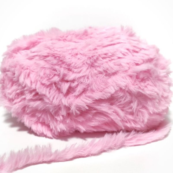 画像1: MINK touch fur(pink)  100g (1)