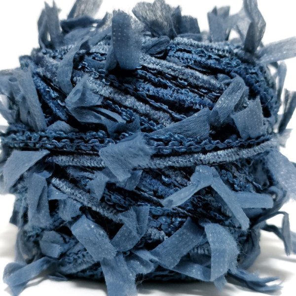 画像1: DENIM blue Big Ribbon (1)