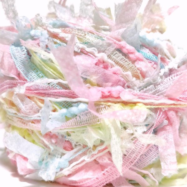 画像1: Pastel mix Petal Ribbon (1)